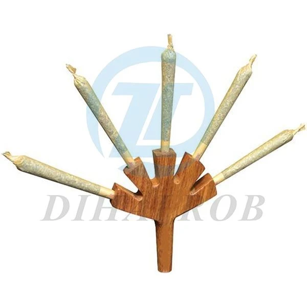 Tub de fusta de fumar natural pre-rot