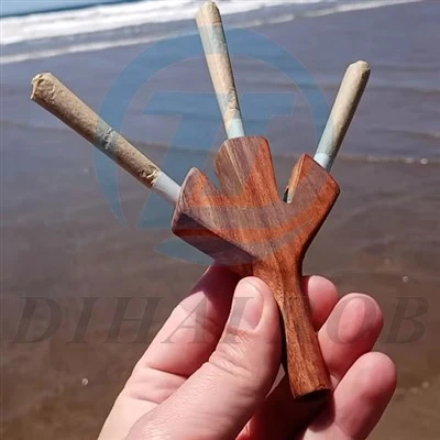 3/3/2 Pipe PiPE de cigarret de fusta Descripció